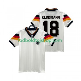 Tyskland KLINSMANN 18 1992 Retro Hjemme trøje S/S